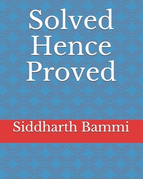 Paperback Solved Hence Proved Book