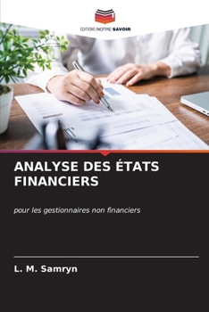 Paperback Analyse Des États Financiers [French] Book