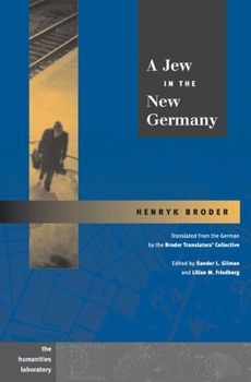 Hardcover A Jew in the New Germany Book