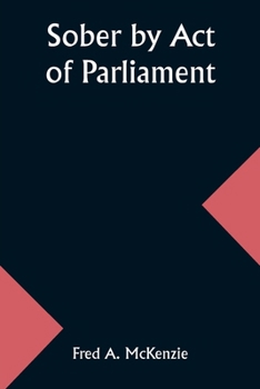 Paperback Sober by Act of Parliament Book