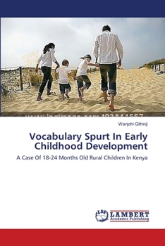 Paperback Vocabulary Spurt In Early Childhood Development Book