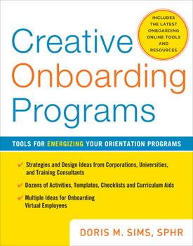 Paperback Creative Onboarding Programs (Pb) Book