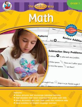 Paperback Math, Grade 1 (The Rebus Way) Book