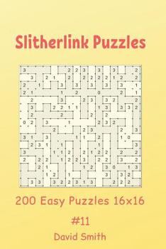 Paperback Slitherlink Puzzles - 200 Easy Puzzles 16x16 vol.11 Book