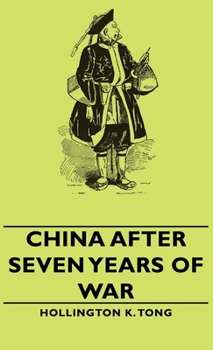 Hardcover China After Seven Years of War Book