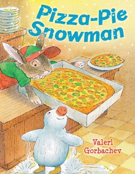 Paperback Pizza-Pie Snowman Book