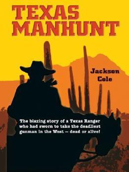 Hardcover Texas Manhunt [Large Print] Book