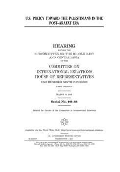 Paperback U.S. policy toward the Palestinians in the post-Arafat era Book