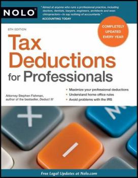 Paperback Tax Deductions for Professionals Book