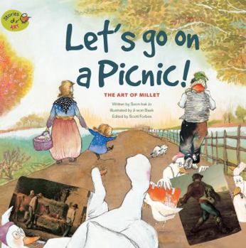 Paperback Let's Go on a Picnic: The Art of Millet Book