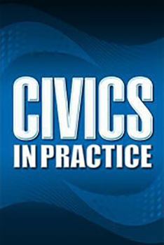 Paperback Holt Civics in Practice: Principles of Government & Economics: Vocabulary Activities Grades 7-12 Book