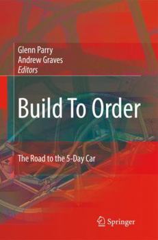 Paperback Build to Order: The Road to the 5-Day Car Book
