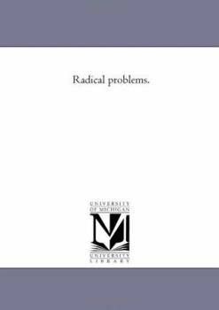 Paperback Radical Problems. Book