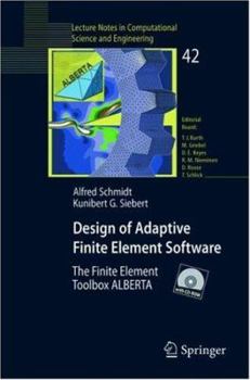 Paperback Design of Adaptive Finite Element Software: The Finite Element Toolbox Alberta Book
