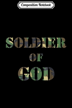 Paperback Composition Notebook: Soldier of God Journal/Notebook Blank Lined Ruled 6x9 100 Pages Book