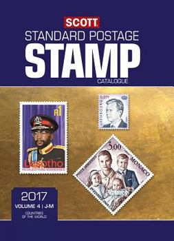 Paperback Scott 2017 Standard Postage Stamp Catalogue, Volume 4: J-M: Countries of the World J-M Book