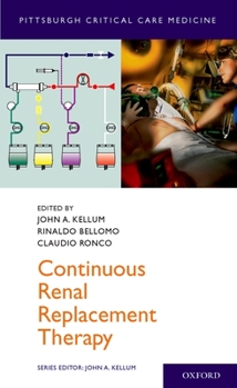 Paperback Continuous Renal Replacement Therapy Book
