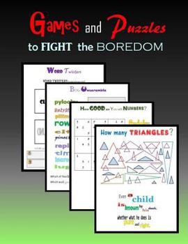 Paperback Games and Puzzles to FIGHT the boredom Book