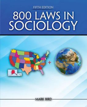 Paperback 800 Laws in Sociology Book