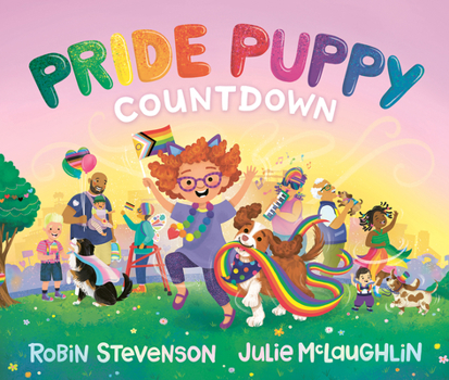 Hardcover Pride Puppy Countdown! Book