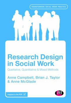 Hardcover Research Design in Social Work: Qualitative and Quantitative Methods Book