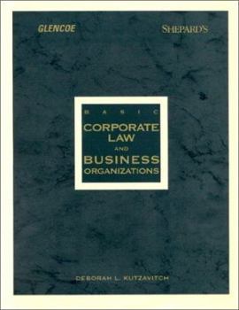 Paperback Basic Corporate Law and Business Organizations Book