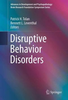 Paperback Disruptive Behavior Disorders Book