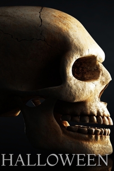 HALLOWEEN , SKULL NOTEBOOK , MEMORY BOOK TO WRITE OR DRAW  , 6X9 , 100 BEAUTIFUL PAGES , NOTES , JOURNAL , MEMORY BOOK: school notes , notebook , journal