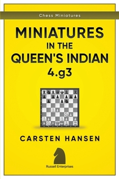 Paperback Miniatures in the Queen's Indian: 4.g3 Book
