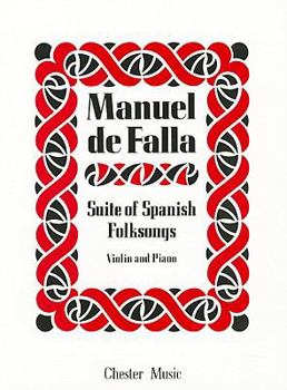 Paperback Suite of Spanish Folksongs: Violin and Piano Book