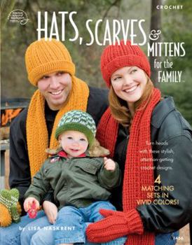 Paperback Hats, Scarves & Mittens for the Family: Crochet Book