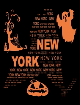 Paperback New York: Journal Composition Notebook 7.44" x 9.69" 100 pages 50 sheets Book