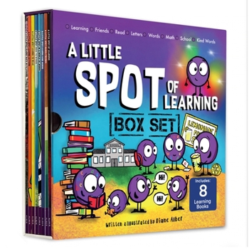 Paperback A Little Spot of Learning 8 Book Box Set (Books 33-40: Kind Words, Friendship, Learning with Emotions, Goes to School, Letters, Words, Reading, Math) Book