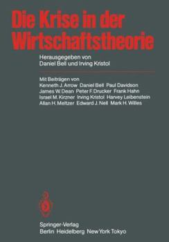 Paperback Die Krise in Der Wirtschaftstheorie [German] Book