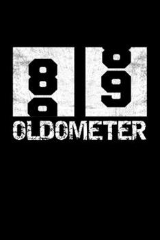 Oldometer: Funny Birthday Sarcastic Gag Gift. Vintage Joke Notebook Journal Present & Sketchbook Diary Keepsake.