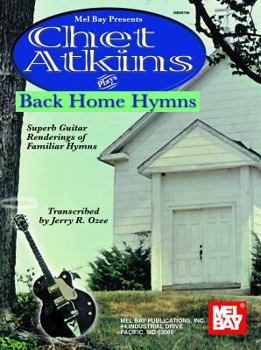 Paperback Chet Atkins Plays Back Home Hymns Book