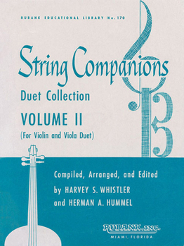 Paperback String Companions, Volume 2: Violin and Viola Duet Collection Published in Score Form Book