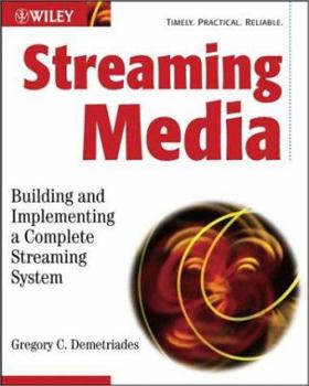 Paperback Streaming Media: Building and Implementing a Complete Streaming System (Professional Developer's Guide) Book