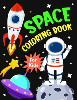 Paperback Space Coloring Book For Kids Book