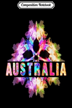 Paperback Composition Notebook: Australia Souvenir Australian Cultural Exchange Gifts Journal/Notebook Blank Lined Ruled 6x9 100 Pages Book