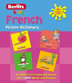 Paperback French Picture Dictionary Book