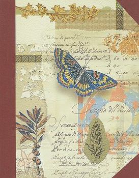 Hardcover Butterfly Collage Oversized Journal Book