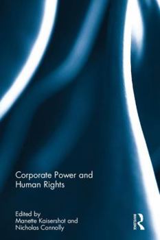 Hardcover Corporate Power and Human Rights Book