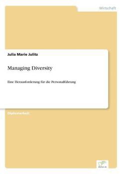 Paperback Managing Diversity: Eine Herausforderung für die Personalführung [German] Book