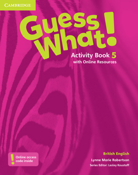 Paperback Guess What! Level 5 Activity Book with Online Resources British English Book