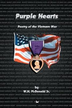 Paperback Purple Hearts: Poetry of the Vietnam War Book