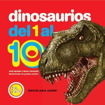 Paperback Dinosaurios del 1 Al 10 [Spanish] Book