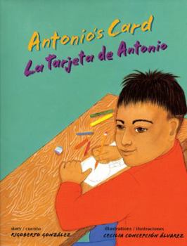 Hardcover Antonio's Card/La Tarjeta de Antonio [Spanish] Book