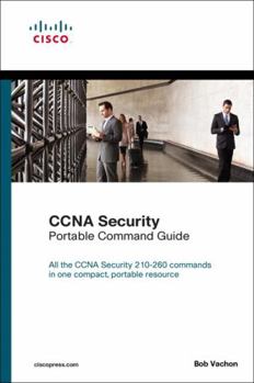 Paperback CCNA Security (210-260) Portable Command Guide Book