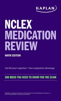 Paperback NCLEX Medication Review: 300+ Meds You Need to Know for the Exam in a Pocket-Sized Guide Book